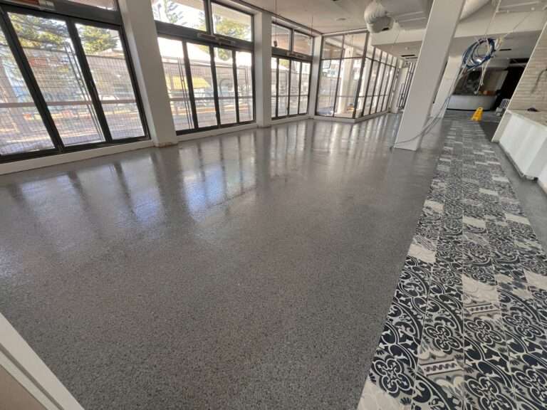 polished concrete floor - Blue Pearl Concrete Resurfacing