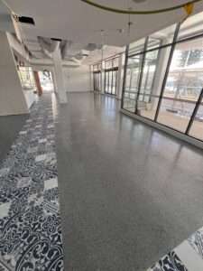 epoxy flake garage floor