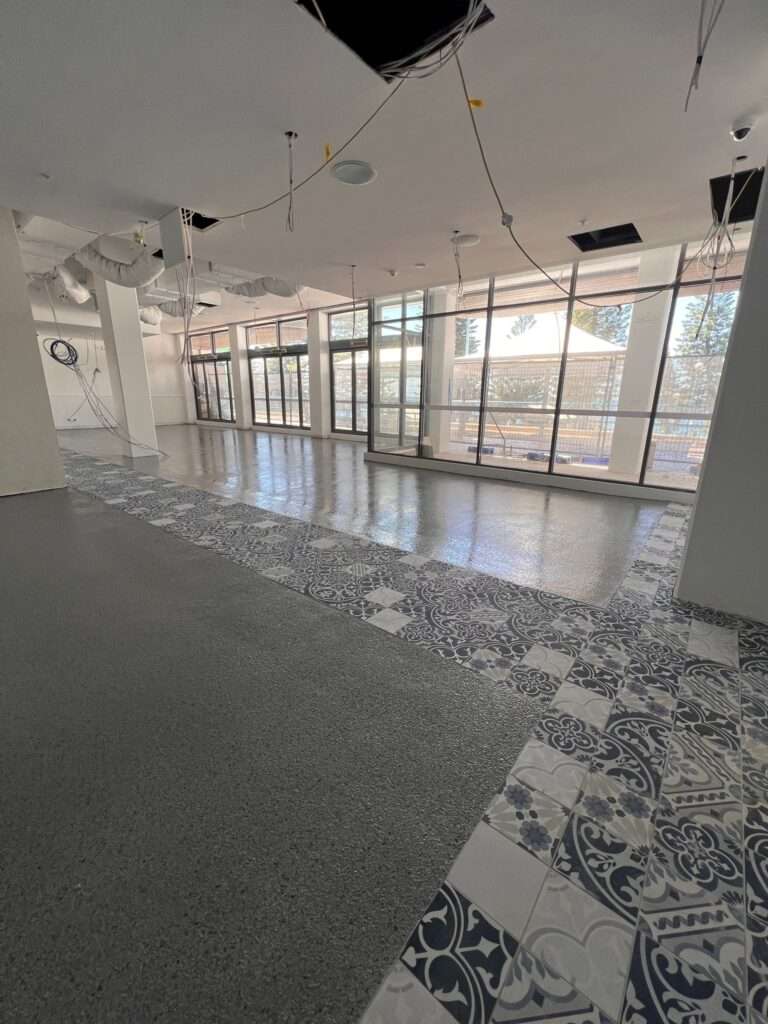 interior commercial space - Epoxy Flooring