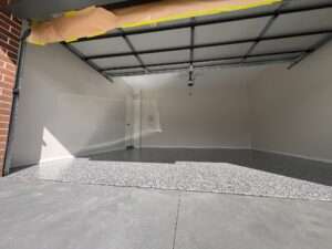 epoxy flake floor coating - Blue Pearl Concrete Resurfacing